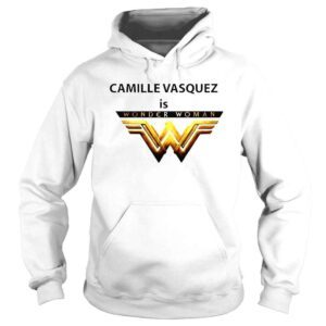 Hoodie Camille Vasquez is Wonder Woman shirt