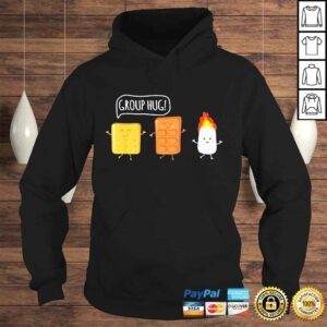 Hoodie Camping roasting bonfire adventure shirt