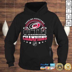 Hoodie Carolina Hurricanes 20212022 NHL Metropolitan Division Champions shirt