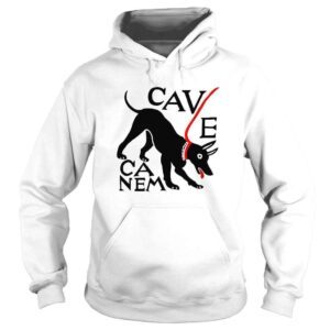 Hoodie Cave Canem Beware Of Dog TShirt