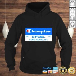 Hoodie Champion Gfuel Long Island Ny Est 2012 shirt