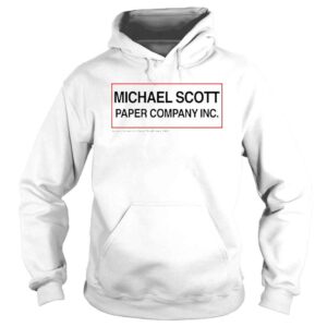 Hoodie Channing Tindall Michael Scott Paper Company Inc shirt