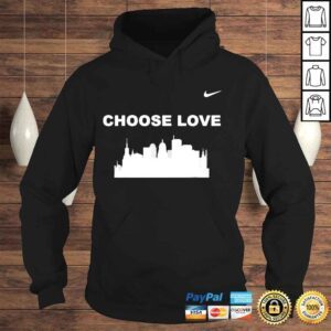 Hoodie Choose love Buffalo Bills city shirt