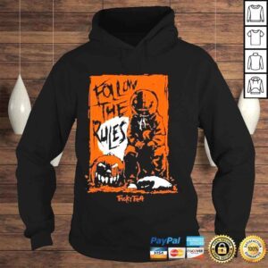 Hoodie Chris motionless trickr treat sam follow the rules halloween shirt