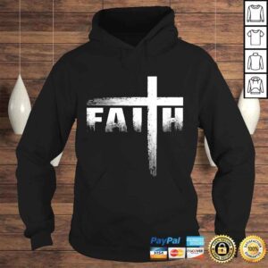 Hoodie Christian Faith Cross Shirt