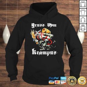 Hoodie Christmas Gruss Vom Krampus Eve Naughty Kids shirt