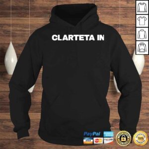 Hoodie Clarteta in shirt