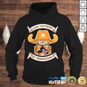 Hoodie Clint eastwood 1963 2023 60th anniversary shirt