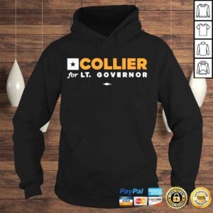 Hoodie Collier For Lt Governor Shirt