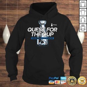 Hoodie Colorado Avalanche 2022 Stanley Cup Final Quest For The Cup shirt