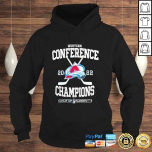 Hoodie Colorado Avalanche 2022 Western Conference Champions Stanley Cup Playoffs shirt