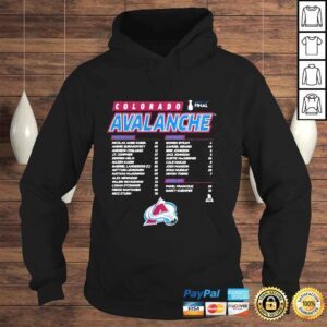 Hoodie Colorado Avalanche Forwards Defense Goalies Stanley Cup Finals 2022 shirt