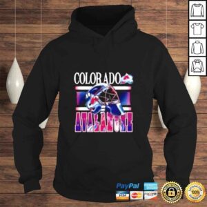 Hoodie Colorado Avalanche Helmet shirt