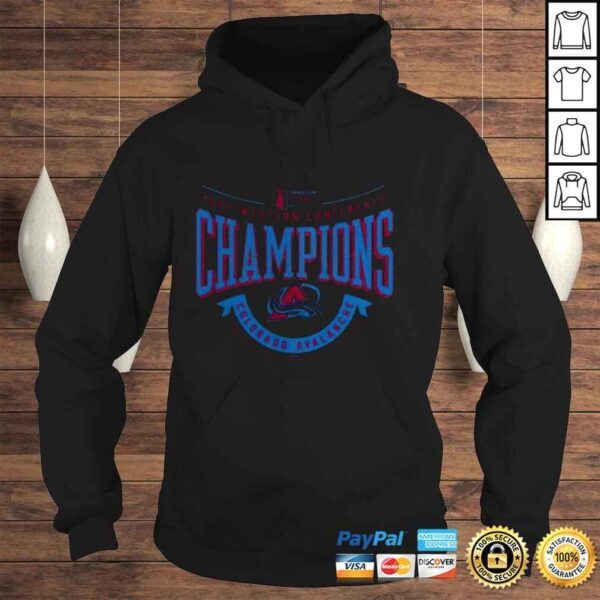 Colorado Avalanche Stanley Cup Final 2022 Western Conference Champions shirt - Image 4