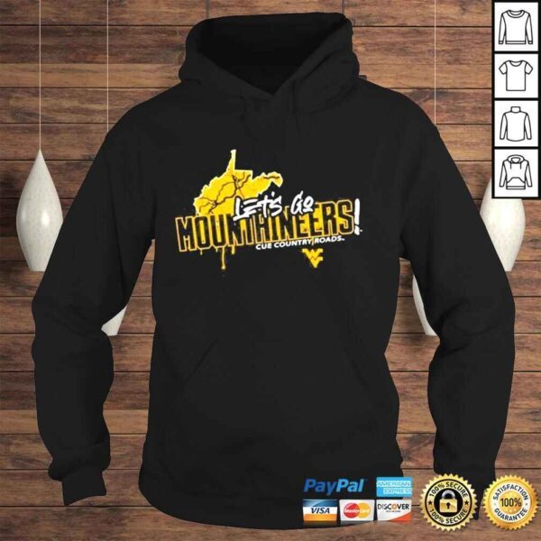 Colosseum west Virginia lets go mountaineers shirt - Image 4