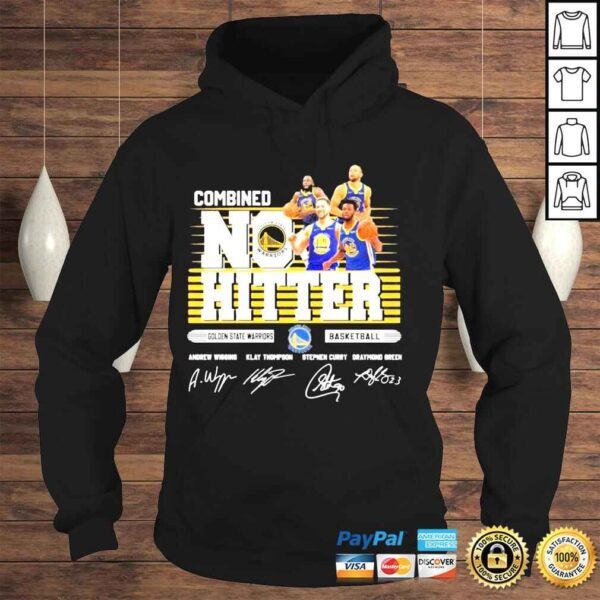 Combined no hitter golden state warriors basketball shirt - Image 4