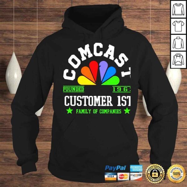 Comcast Customer 1st family of companies shirt - Image 4