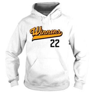 Hoodie Comfort colors winners 22 baseball shirt