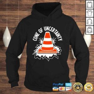 Hoodie Cone of uncertainty shirt