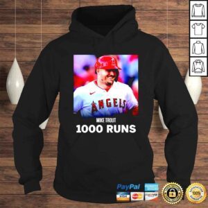 Hoodie Congratulations Mike Trout 1000 Career Runs TShirt