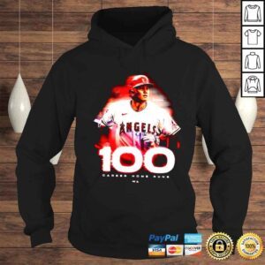 Hoodie Congratulations Shohei Ohtani 100 Career Home Runs shirt