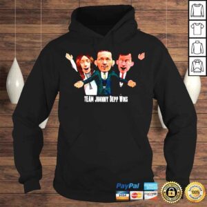 Hoodie Congratulations Team Johnny Depp Wins TShirt