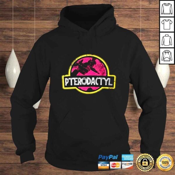 Custom Name Pterodactyl Pinkl Superman Shirt - Image 4