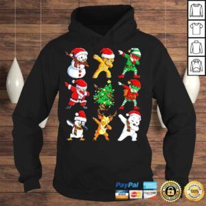 Hoodie Dabbing Santa Elf Friends Christmas Sweatshirt