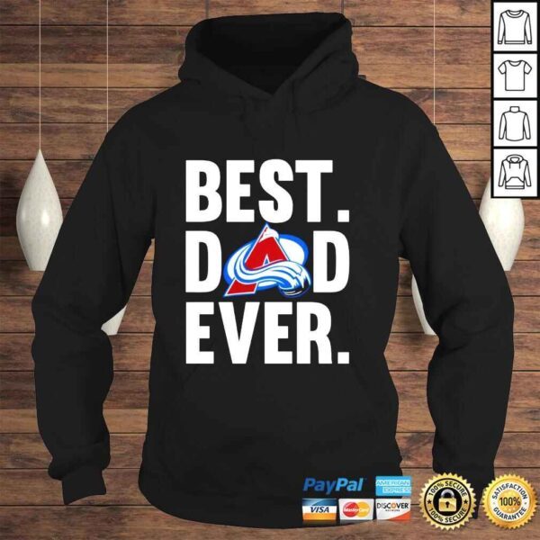 Dad Ever Colorado Avalanche logo shirt - Image 4