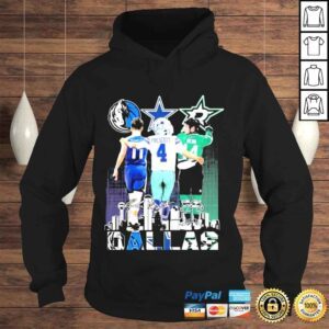 Hoodie Dallas mavericks doncic Dallas Cowboys prescott Dallas stars benn signatures Dallas city shirt