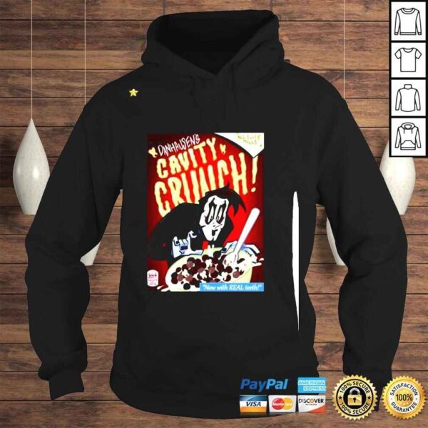 Danhausen Cavity Crunch Now with Real teeth shirt - Image 4