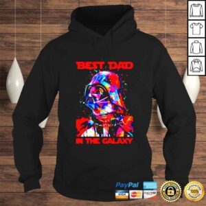 Hoodie Darth Vader best dad in the galaxy shirt