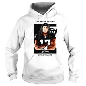 Hoodie Davante Adams Las Vegas Raiders signature shirt