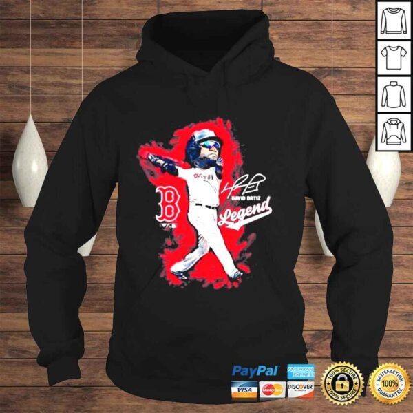 David Ortiz Boston Red Sox Fanatics Legend Graphic 2022 Shirt - Image 4