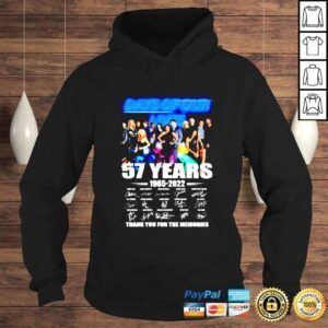 Hoodie Days of our lives 57 years 19652022 thank you for the memories signatures shirt