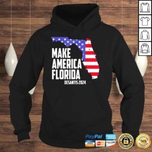 Hoodie DeSantisLand Make America Florida DeSantis 2024 Shirt