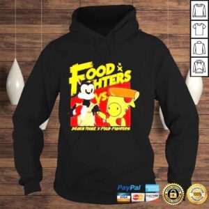 Hoodie Degen toonz x food fighters shirt