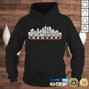 Hoodie Denver Football Team All Time Legends 2022 Shirt