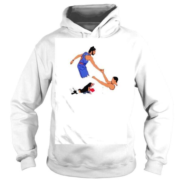 Derrick Rose basketball cartoon shirt - Image 4