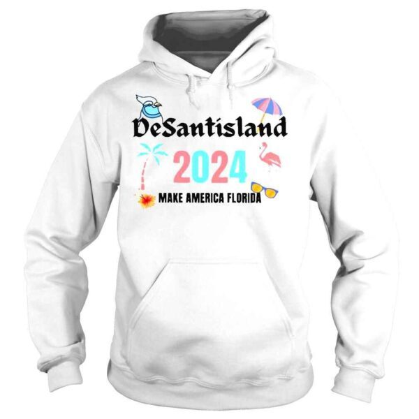 Desantisland 2024 Make America Florida Shirt - Image 4