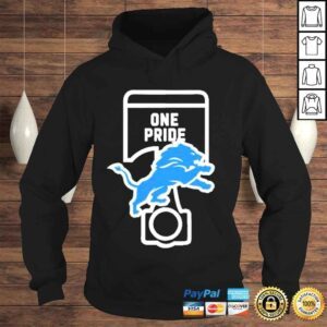 Hoodie Detroit lions one pride blue shirt