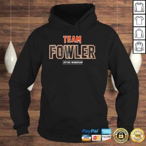 Hoodie Distressed Team Fowler Proud Family Last Name Surname Shirt