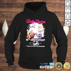 Hoodie Dolly Parton 66th Anniversary 1956 2022 signature shirt