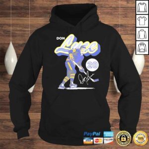 Hoodie Don Luce Buffalo Retro Script Hockey Signatures Shirt