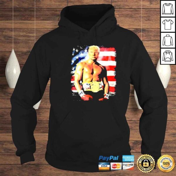 Donald Trump boxing America flag shirt - Image 4