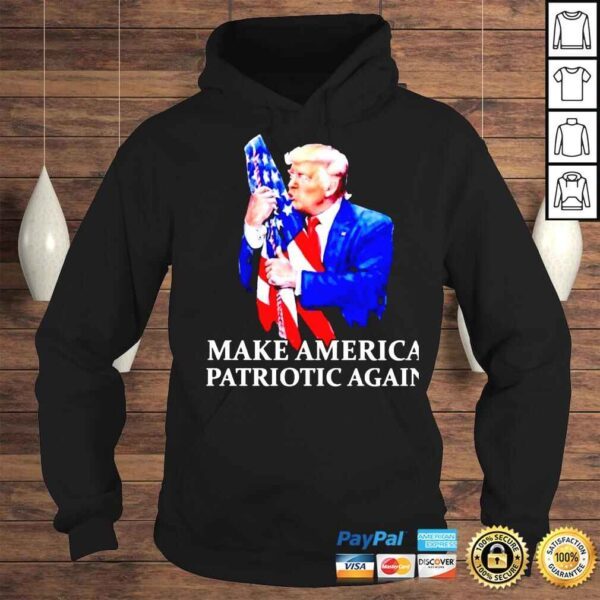 Donald Trump make America patriotic again shirt - Image 4