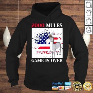 Hoodie Donkey 2000 Mules Game is Over Election Shirt