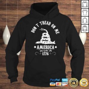 Hoodie Dont Tread On Me America Land Of The Tree 1776 TShirt