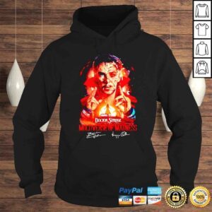 Hoodie Dr Strange and Scarlet Witch face Doctor Strange in the Multiverse of Madness signature shirt