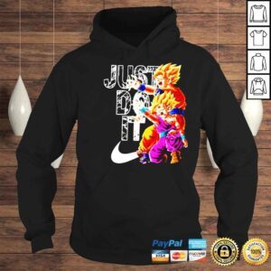 Hoodie Dragon Ball Z Goku And Gohan Kamehameha Just Do It Shirt